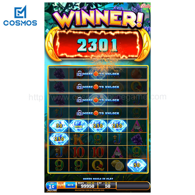 Casino 36 / 10 Pins Fruit World Video Skill Slot Machine Board Customize Language