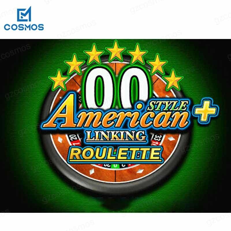 Multi Link American Style Roulette Video Game Pcb Board Bill Acceptor 1 Player