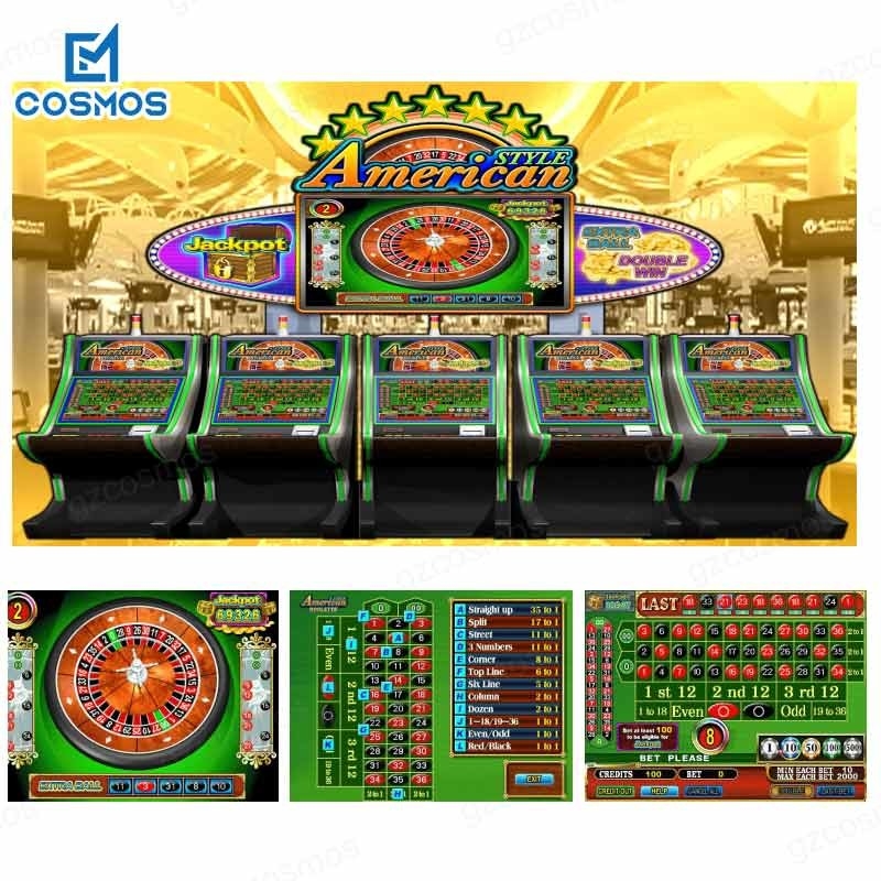 Single Screen Slot Game Pcb Board Video American Style Roulette Software